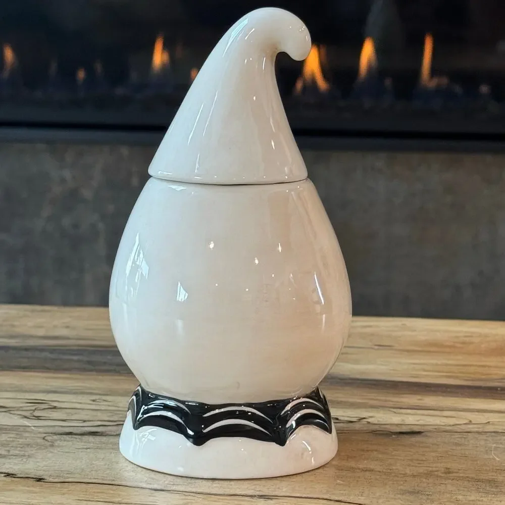Johanna Parker Halloween Boo Gus Ghost Small Ceramic Candy Canister Jar 7